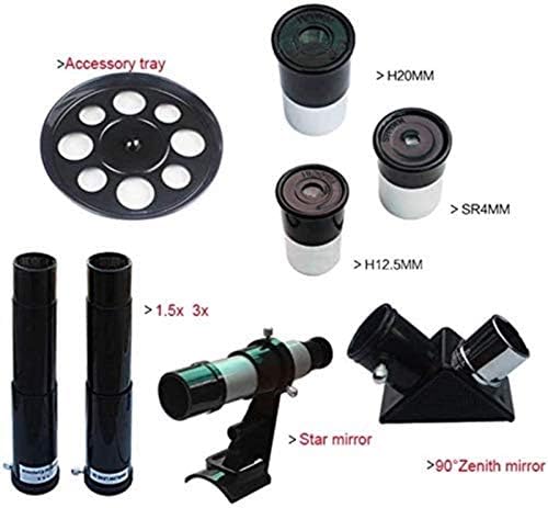 Refractor Telescope, Professional HD Telescope 525X Zoom Outdoor Space Observation Catadioptric Monocular Good Partner t - Image 6