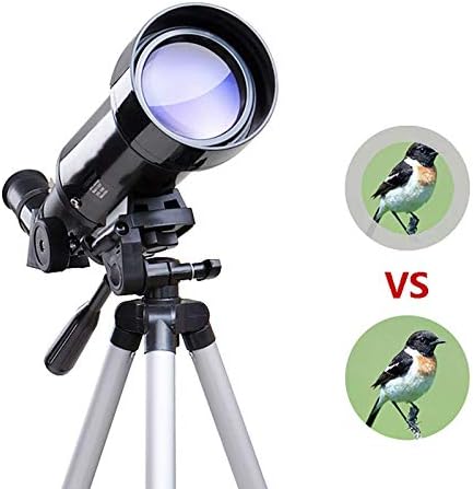 Ultra Hd, Astronomical Telescope,Profession Stargazing 100x Telescope Beginners,Adult 70mm Astronomical Refractor Telescopes,with Height Adjustable Tripod,White - Image 6