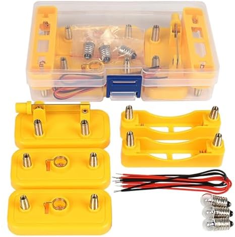 Electricity Experiment Kit, Scientific Circuit Package - Lighting Small Bulbs in Series and Parallel Circuits by Unknown