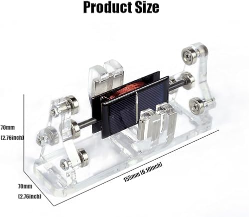 Solar Motormendocino Magnetic Levitation for Science Experiments, Ideal for Physics Demonstrations - Image 6