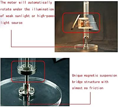 Physics Magnetic Levitation Solar Motor Three-Sided Vertical Brushless Motor Magnetic Levitation Educational Model Scientific Experiment Tools - Image 5