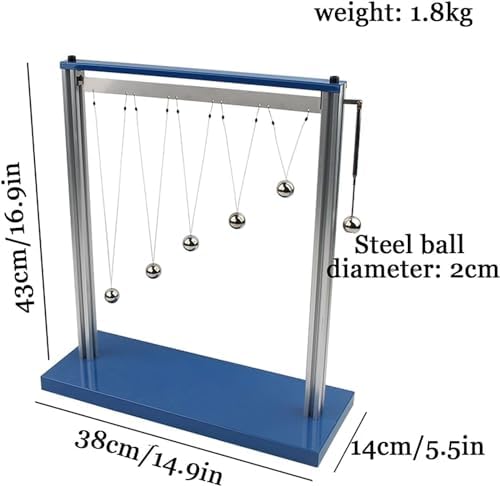 VERIMP Pendulum Resonance Demonstrator Forced Vibration and Resonance Demonstrator Pendulum Ball Type Physics Experiment Equipment - Image 2