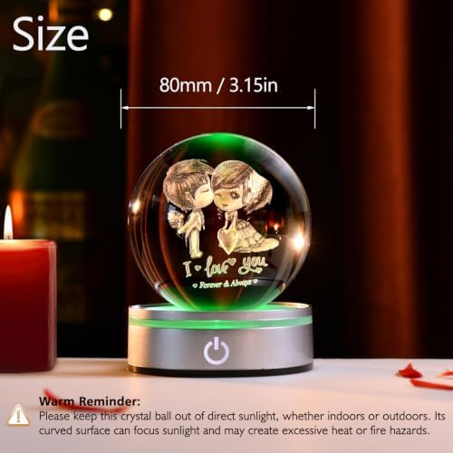 IFOLAINA Romantic Gifts for Couple Girlfriends Women Newlywed - Image 4