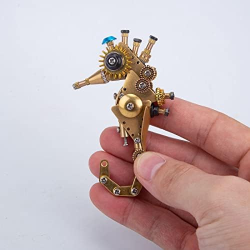 3D Metal Puzzle, Steampunk Sea Horse Model, Puzzle DIY Craft Kit, Gifts for Teens and Adults (100+PCS) - Image 6