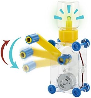 Tenergy ODEV Dynamo Lantern Educational STEM Building Toy, Hand Cranked Power Generator, Light Bulb Science Experiments Kits for Kids Age 14+ by Tenergy