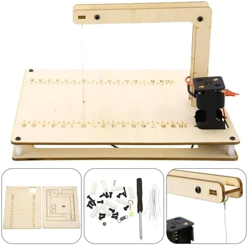 Foam Wire Cutter, Portable Foam Cutting Machine, Tabletop Foam Wire Cutter with Electric Heating Wire, Electric Wire Teaching Equipment, Science Teaching Wire Cuter Table for Classroms Laboratory, #1 - Image 5