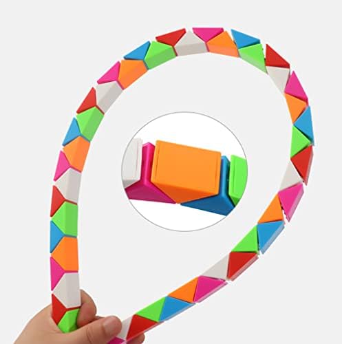 Fidget Magic Ruler Twist Snake Puzzles Brain Teaser Game (60 Block 1PACK) - Image 7