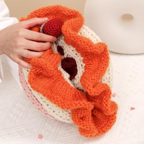 Female Anatomy Model - Knitted Uterus Teaching Aid for Physiology Classes, Postpartum Demonstration, Educational Props and Ornaments - Image 3