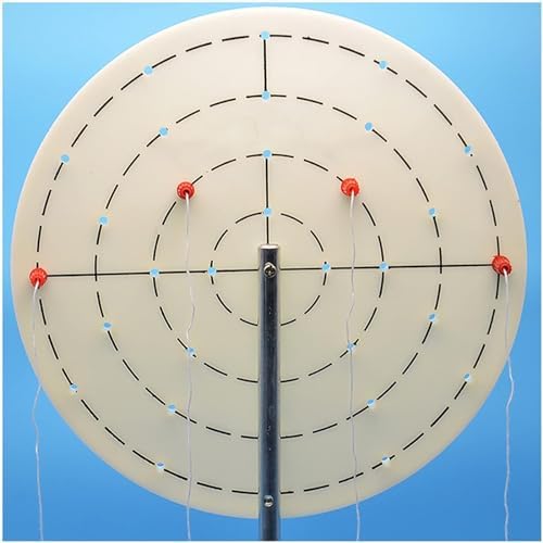 VERIMP Rotating Axis Using A Torque Plate Basic Physics Demonstration Demonstrates The Equilibrium Conditions of an Object with A Fixed Torque Disc Experiment Equipment Learning Starter Kit - Image 3