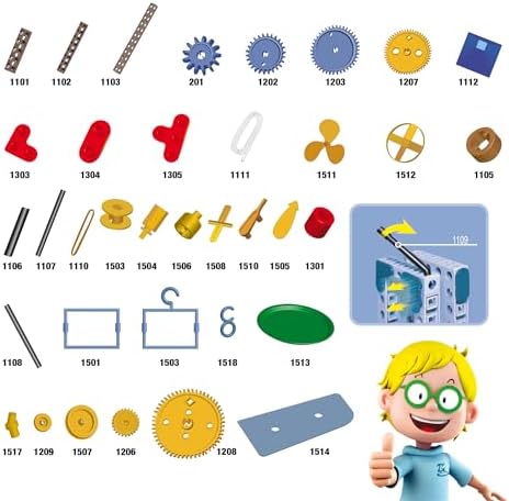 Lisciani - I'm a Genius Science - Mechanical Laboratory - Scientific and Educational Kit - Experiments - Construction Machinery - for Kids Ages 7-12 - Image 4