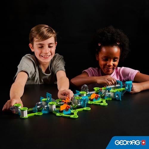 Geomag Gravity Classic Mechanics Magnetic Toys for Kids Ages 8+, 153pc Educational STEM Magnets for Kids - Swiss-Made Magnetic Blocks, Tiles and Building Toys from 100% Recycled Plastic - Image 6
