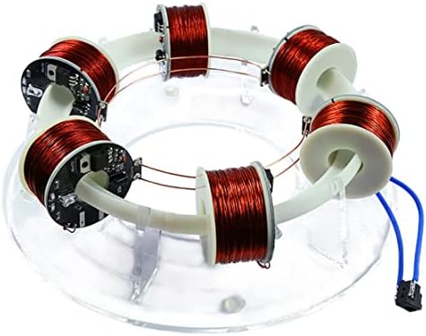 4/6 Coil Toroidal Accelerator Cyclotron Magnetic Levitation Brushless by HIUHIU