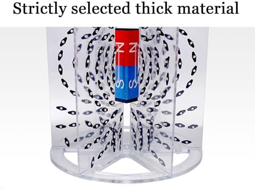 Three-Dimensional Magnetic Line Demonstrator, Electromagnetic Field Current Magnetic Field Demonstrator Used in Physics Experiment Equipment Teaching Instrument, - Image 2