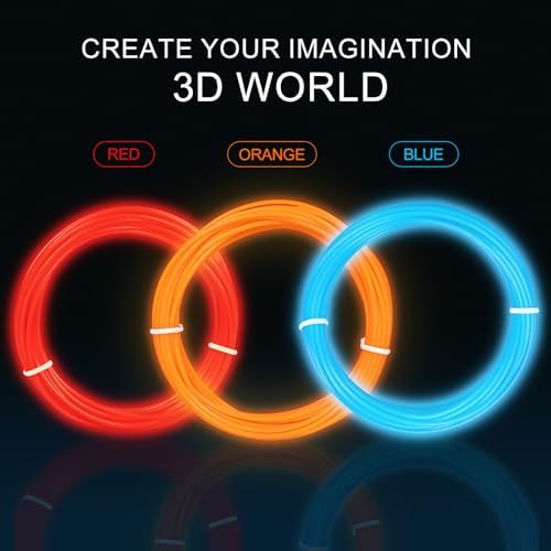 Kretrum 31 Colors 3D Pen Filament Refills Works with SCRIB3D PIKA3D MYNT3D 3D Pen, 16 Feet Per Color 1.75mm PLA 3D Printing Filament Refills, NOT FIT 3Doodler Start Pen - Image 4