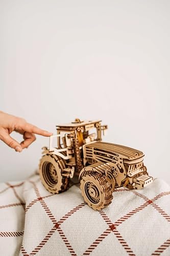 Wood Trick Tractor 3D Wooden Puzzles for Adults to Build - Image 6