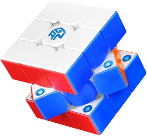Bukefuno GAN356 ME 3x3 Magnetic Speed Cube Educational Stickerless Puzzle by Bukefuno
