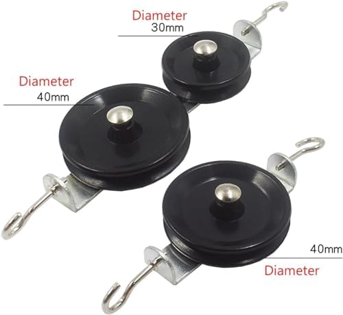 Physics Mechanics Experiment Kit - Single/Series Pulley, Block with Metal Bracket & Base Plate for Teaching - Image 4