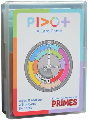 PIVOT - Friends & Family Card Game | Made by Teenagers | Build Mental Math | Social Impact | Ages 11 - 127 by Unknown
