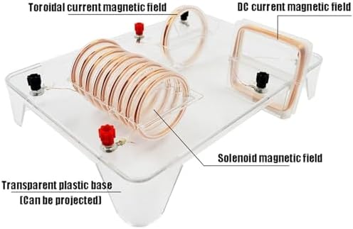 Solenoid Current Magnetic Field Demonstrator Electromagnetism Experiment Kit Physics Electric & Teaching Equipment Electromagnetic Induction for School Lab - Image 6