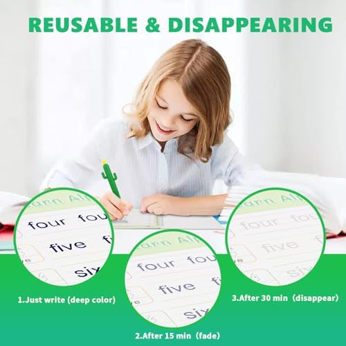 BYFWH Reusable Magic Grooved Handwriting Copybook for Kids Ages 3-8 - Image 5