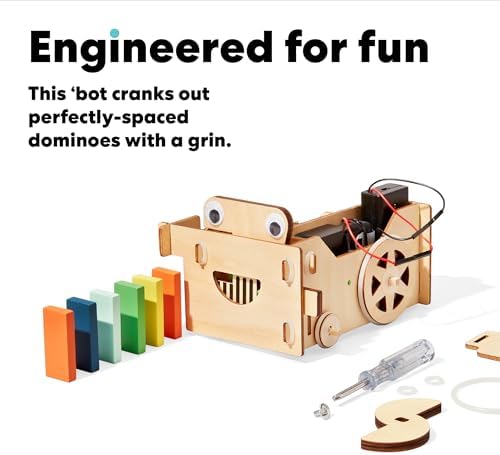 KiwiCo STEM Robotics Bundle – Domino Machine + Jumping Robot Kits, Ages 9+ - Image 4