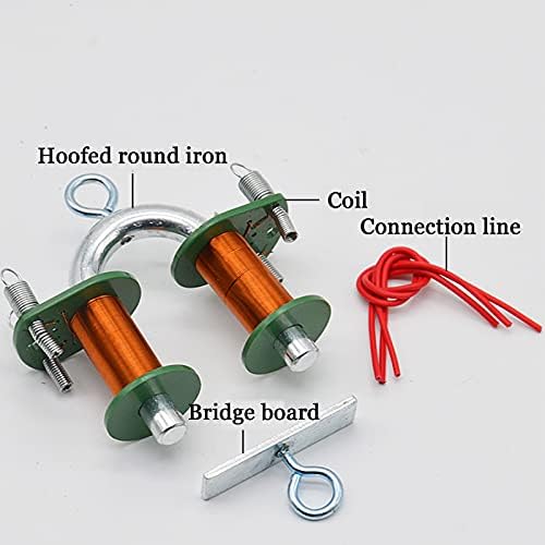 Shoe-Shaped Electromagnet Demonstrator - Physics Teaching Equipment - Principle of Physics Electromagnetic Crane-Shoe-Shaped Electromagnet Teaching Equipment, - Image 4