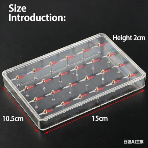Magnetic Molecular Model Science Kit 24 Needles Physics Lab Equipment Field Line Demonstrator Teaching Aids for Middle School Education Experiment - Image 2