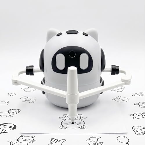 AI Drawing Robot Montessori Kit with 150 Cards & 17 Color Pens by SHENSE