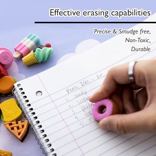BAZIC Products Snack Shop 3D Puzzle Erasers, Non-Toxic, 144-Case - Image 3