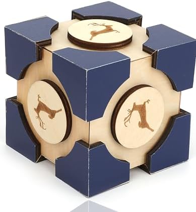 Brave Puzzle by Sharp Brain Zone – Wooden Mind Game, 3D Interlocking Brain Teaser, Logic Brain Teaser, Unique 3D Interlocking & Decorative Burr Puzzle by SharpBrainZone