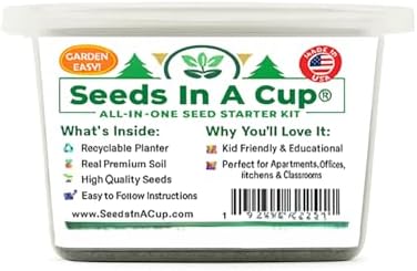 Grow Kit, Non-GMO Seeds, All-in-One Starter Set with Nutrient-Rich Soil, Recyclable/Reusable Planter, 100% Growth Guarantee, Made in USA (Sycamore) - Image 4