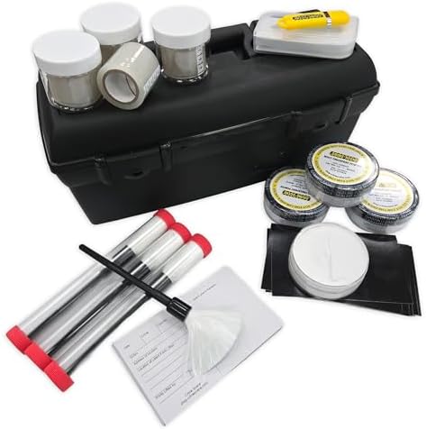 Classroom Fingerprint Kit - Serves 4 Work Groups of Students - Lift at Least 100 Fingerprints (White) by CrimeScene