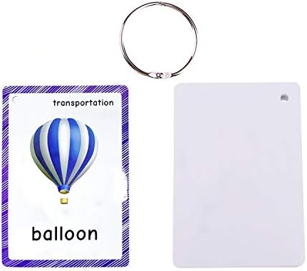 SANTSUN Set of Transportation Flashcards for Toddlers(22 pcs)| Kids Vocabulary Picture Montessori Pocket Cards | Perfect for Preschoolers & Kindergarteners, Teacher/Autism Therapists Tools - Image 2