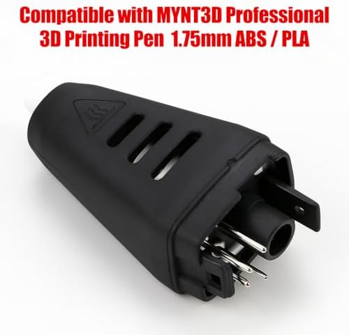 3D Pen Nozzle Replacement for MYNT3D Professional 3D Printing Scribler Nib RP800A RP600A V4 OLED Screen, 1.75mm ABS PLA Filaments Refills, Head Tip Spare Part Printer Print Scribe with Screwdriver - Image 2