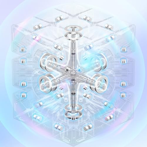 GAN 356 Maglev 3x3 Cube - Speed Stickerless Magnetic Puzzle (Frosted Surface Version) - Image 5