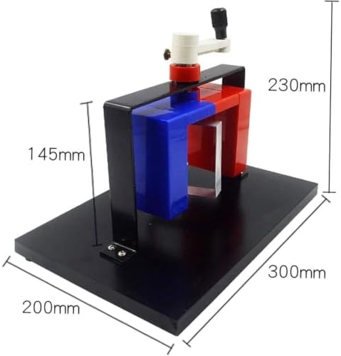 Rotating Magnetic Field Electromagnetic Drive Demonstrator, Metal Strong Magnet Bench‑Top Apparatus for Electromagnetic Induction - Image 5