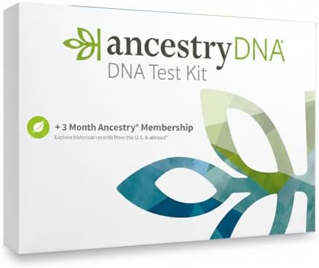 AncestryDNA Genetic Test Kit + 3-Month Ancestry World Explorer Membership: Personalized Genetic Results, DNA Ethnicity Test, Family History, Complete DNA Test, 3600+ Regions and Journeys by AncestryDNA