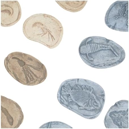 Kaplan Early Learning Company Magnetic Matching Aquatic Life Fossil Stones - Set of 8 - Image 3