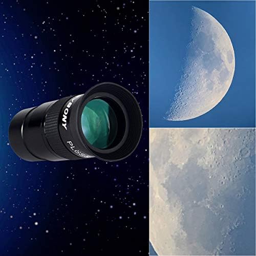 SVBONY 40mm 1.25'' Telescope Eyepiece Bundle with SV233 7PCS Telescope Accessory Kit, 6mm 17mm Eyepiece, 2X Barlow Lens Moon Filter ND4 Filter 82A Color Filter, for Astronomical Observations - Image 3