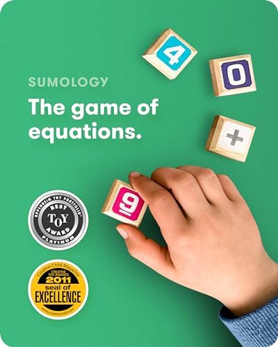SimplyFun Sumology Math Game - One of The Most Fun Math Games for Kids Ages 8-12 - Practice Addition, Subtraction, Multiplication and Division - 2 or More Players or Play in Teams! - Image 2