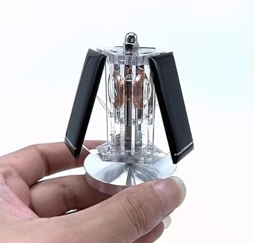 iDili DIY Solar Science and Education Motor Gift/Mendocino Motor/Creative Magnetic Levitation Ornament/Pseudo Perpetual Motion by iDili