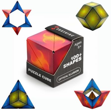 Shashibo DODECA Magnetic Puzzle Cube, Stress Relief Fidget Toy by SHASHIBO