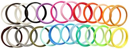 25 Colors 3D Pen PLA Filament Refill, Each Color 10feet, Total 250 Feet DO3D 3D Pen / 3D Printer PLA Refills Sample Pack, Compatible with MYNT3D / SCRIB3D Printing Pen - Image 4