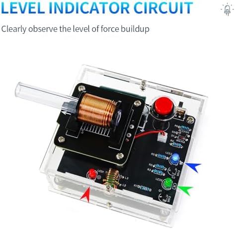 STEM Projects DIY Toys Soldering Practice Kit, Electric Magnetic Transmitter Educational Electronics Kit, Mini DIY Shooting Game Toy Gift for Teens Boys Girls - Image 5