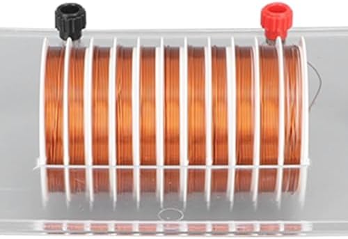 Magnetic Field Demonstrator Kit, Physics Teaching Instrument, PVC Material, Transparent and Projectable, Includes Linear, Solenoid, and Loop Magnetic Field Tools - Image 4