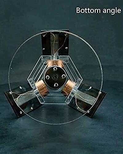 Physics Magnetic Levitation Solar Motor Three-Sided Vertical Brushless Motor Magnetic Levitation Educational Model Scientific Experiment Tools - Image 6