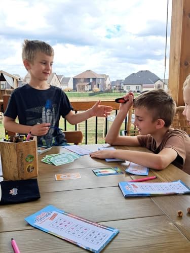 Homeschool Multiplication Memory Card Game – MathSylvania | Family Game Night Learning Game | Made in USA (Bingo Set) - Image 3