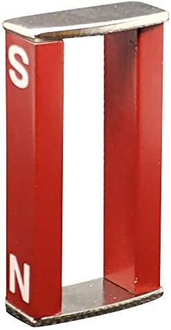 Pair of Alnico Bar Magnets with keepers [2 x 0.5 x 0.25 in] by Bartovation