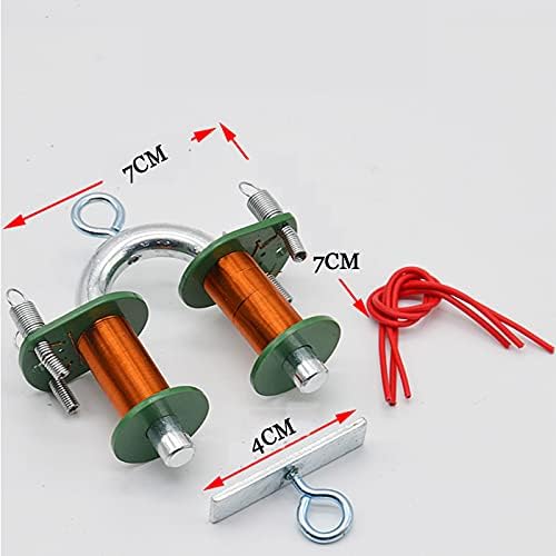Shoe-Shaped Electromagnet Demonstrator - Physics Teaching Equipment - Principle of Physics Electromagnetic Crane-Shoe-Shaped Electromagnet Teaching Equipment, - Image 3