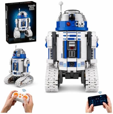 Galaxy Mechanic Robot Building Kit, Remote & App Control STEM Robot Building Toys, Compatible with Lego Robot, Father's Day Birthday Gifts for Teens Adults Fathers, 735PCS by MAVOBRIX